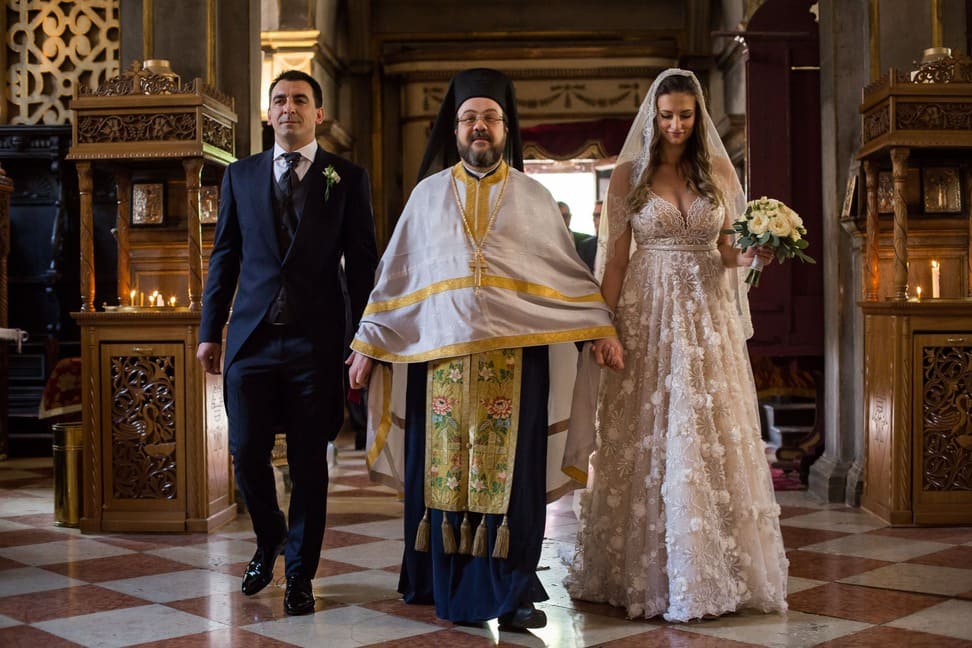 orthodox wedding in Venice 